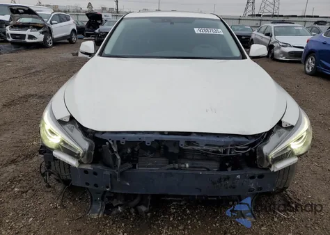 2019 Infiniti Q50 Luxe from USA, damaged, VIN JN1EV7AP0KM516921